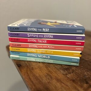 Ramona by Beverly Clearly 7 Seven Book Set